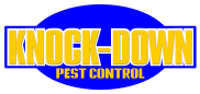 knock down pest control logomark